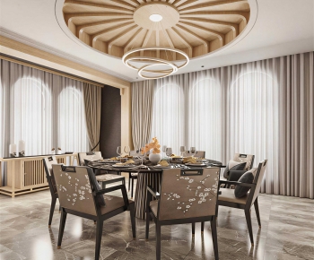 New Chinese Style Dining Room-ID:426108871