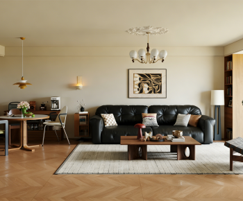 Modern A Living Room-ID:878526938