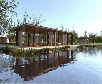 New Chinese Style Pavilion-ID:538074973