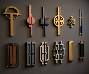 New Chinese Style Door Handle-ID:447681907