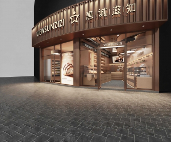 Modern Facade Element-ID:357429031