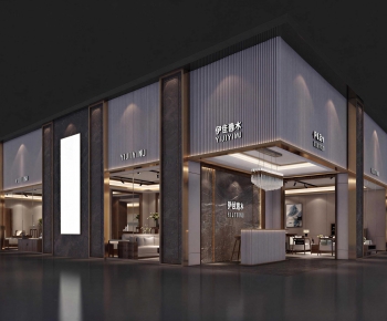 Modern Facade Element-ID:743201023