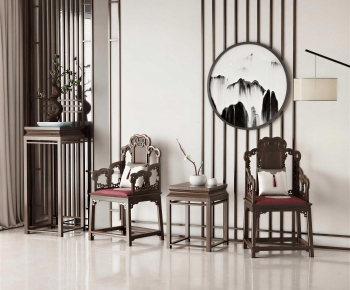 Chinese Style Lounge Chair-ID:449330092