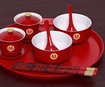 New Chinese Style Tea Set-ID:281085976