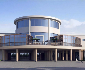 Modern Appearance Of Commercial Building-ID:131129033