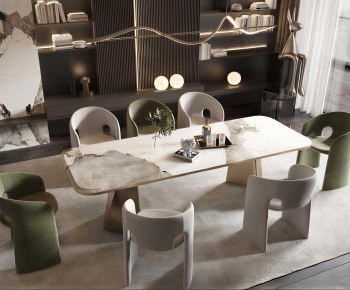 Modern Dining Table And Chairs-ID:166687978