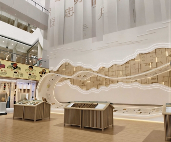 New Chinese Style Exhibition Hall-ID:597662932