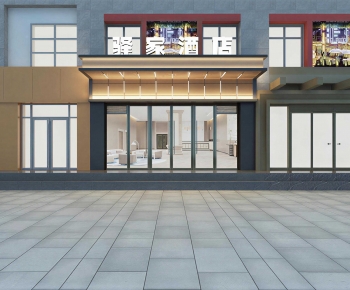 Modern Facade Element-ID:377460006