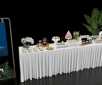 Modern Dining Table And Chairs-ID:107167012