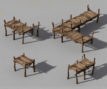 New Chinese Style Building Component-ID:800101048