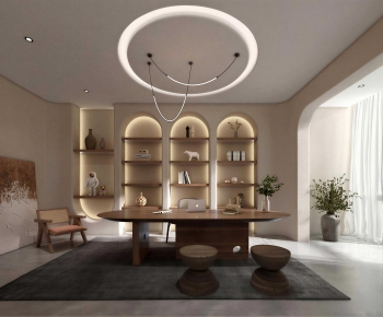 Wabi-sabi Style Study Space-ID:949582104