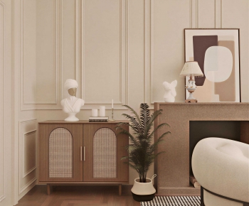 Modern Side Cabinet-ID:638925086