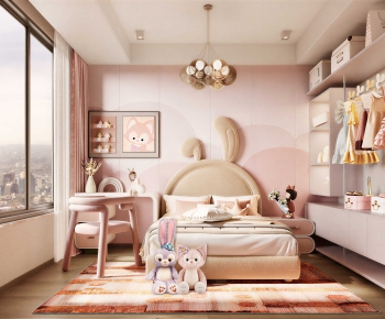 Modern Girl's Room Daughter's Room-ID:890816936