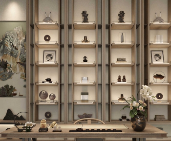 New Chinese Style Tea House-ID:945589537