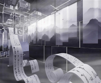 New Chinese Style Exhibition Hall-ID:113567111