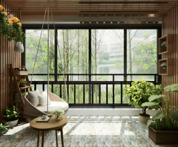 Modern Leisure Balcony-ID:284810071