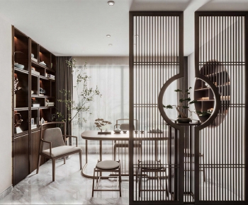 New Chinese Style Tea House-ID:767026901