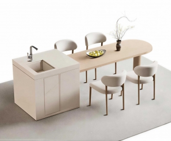 Modern Dining Table And Chairs-ID:753027928