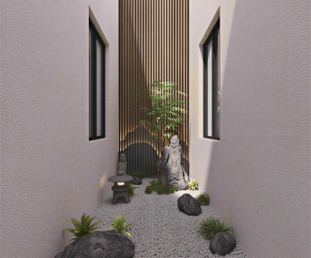 Japanese Style Courtyard/landscape-ID:323982003