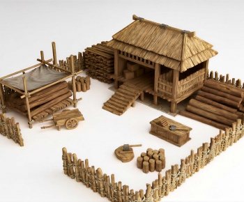 Chinese Style Building Component-ID:933588987
