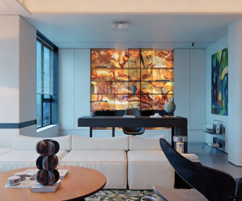 Modern A Living Room-ID:319869048