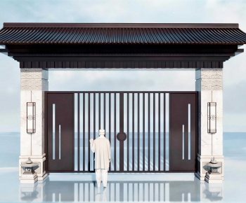 New Chinese Style Gate-ID:549933919