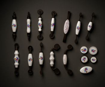 American Style Door Handle-ID:411612038