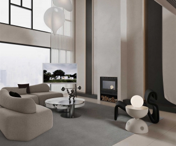 Modern A Living Room-ID:224526882