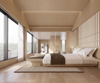 Japanese Style Bedroom-ID:330729011