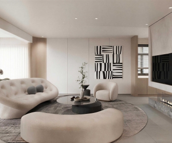 Modern A Living Room-ID:631467103