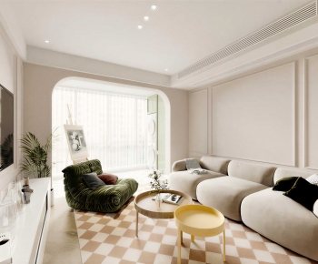 French Style A Living Room-ID:526998047