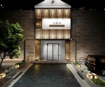 Chinese Style Facade Element-ID:578316935