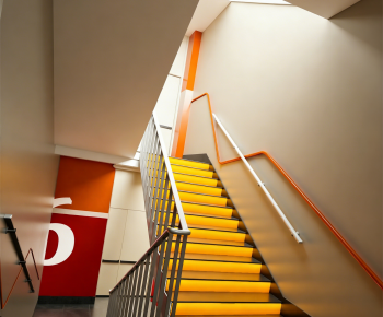 Modern Office Stairwell-ID:302450909