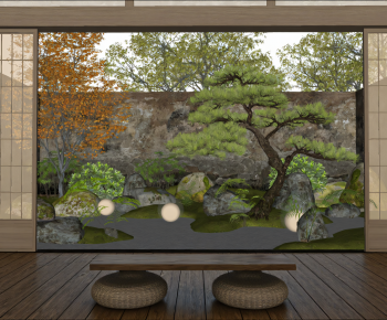 Japanese Style Courtyard/landscape-ID:873267892