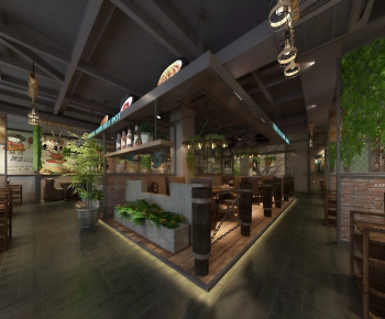 Industrial Style Restaurant-ID:438489912
