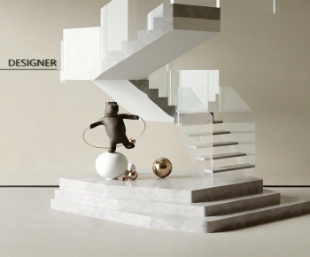 Modern Rotating Staircase-ID:617306953