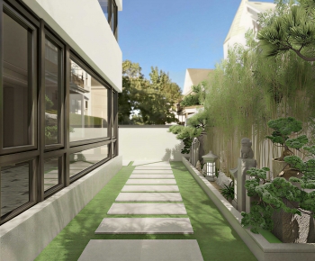 Modern Courtyard/landscape-ID:888961089