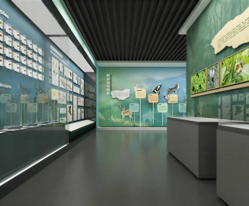 Modern Exhibition Hall-ID:575690989