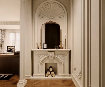 French Style Fireplace-ID:788883922