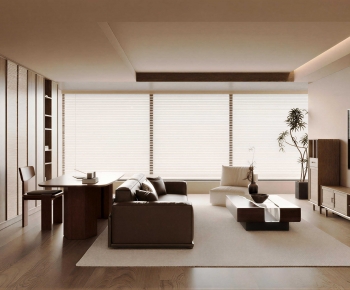 Modern A Living Room-ID:296196947