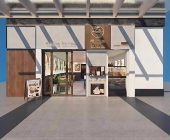 Modern Facade Element-ID:644220118