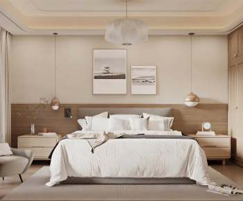 Japanese Style Bedroom-ID:961221933