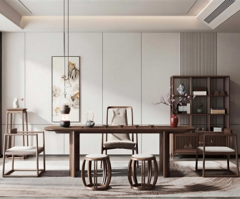 New Chinese Style Tea House-ID:488255987