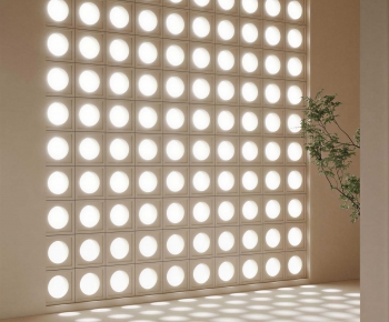 Modern Cement Brick Screen Partition-ID:102489065