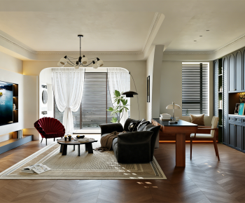 Modern A Living Room-ID:175715929