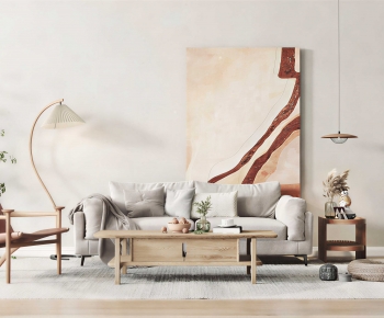 Nordic Style Sofa Combination-ID:617383001