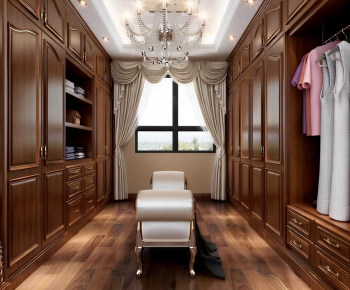 European Style Clothes Storage Area-ID:540055996