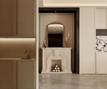 French Style Fireplace-ID:487437965