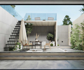 Modern Courtyard/landscape-ID:266432057