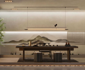 New Chinese Style Tea House-ID:139621027